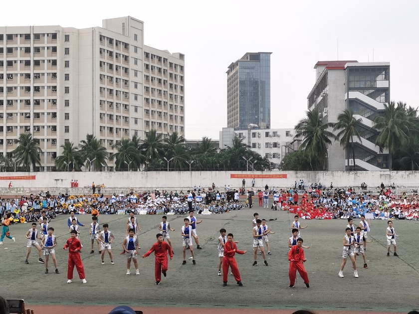 趣味运动我快乐，健体强国我能行――海南师范大学实验小学第二届体育艺术节