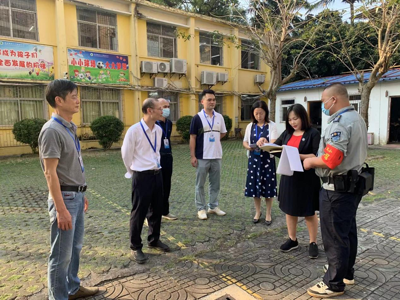 海南师范大学韩小雨副校长莅临我校检查指导开学工作